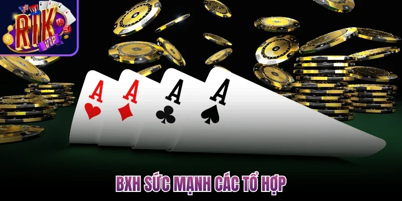 BXH sức mạnh các tổ hợp