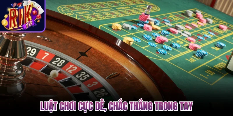 Roulette 3D Rikvip - Vòng Quay May Mắn, Săn Thưởng Phê 3 Luật chơi cực dễ, chắc thắng trong tay