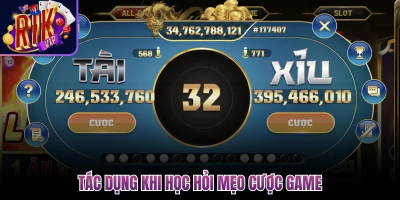 Mẹo Chơi Tài Xỉu - Kiến Thức Quan Trọng Hội Viên Cần Nắm 2 Tác dụng khi học hỏi mẹo cược game